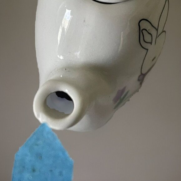 Bunny Mini Tea Set Replacement Pieces Rabbit Miniature Doll House Easter - Picture 4 of 16